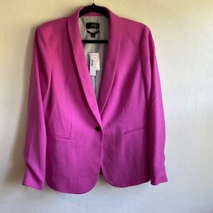 NWT Pink J Crew Blazer size 14